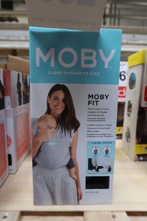 Strækvikle fra Moby - Fit Heathered Grey
