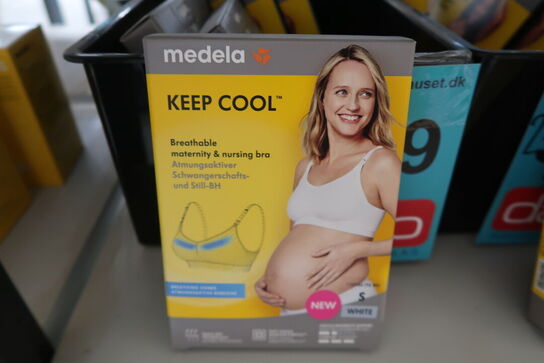 5 stk. Medela Keep cool BH hvid - Str. S