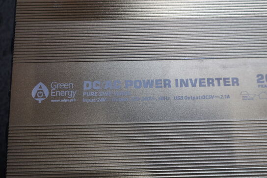Inverter GREEN ENERGY DC/AC Power Inverter 2000W
