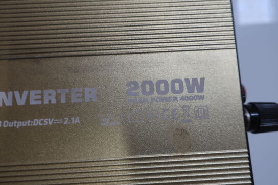 Inverter GREEN ENERGY DC/AC Power Inverter 2000W