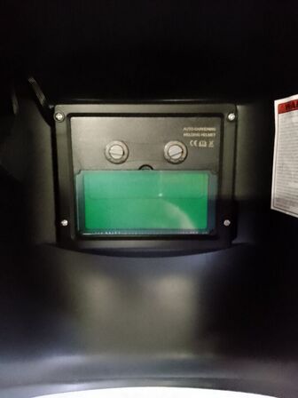 Svejsehjelm med speedglas i model Flame