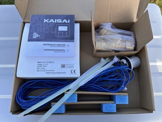 Fabriksny 8 KW luft til vand varmepumpe KAISAI KHC-08RY3-B