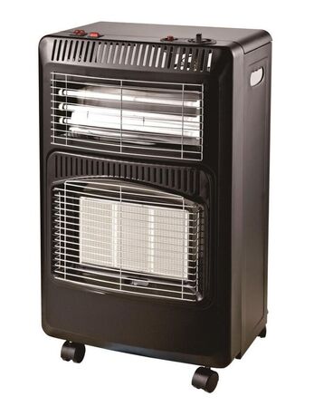 HOME It sammenklappelig gasvarmeovn med varmeblæser 4,2 kW
