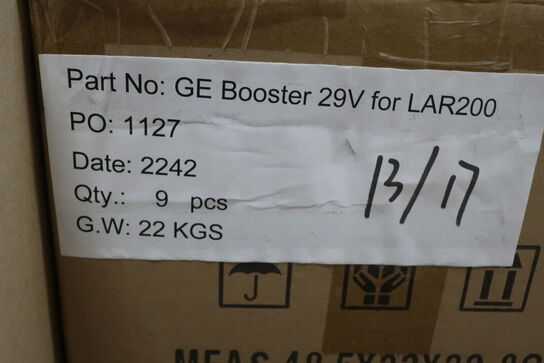 9 stk. booster GREEN ENERGY 29V Lar200