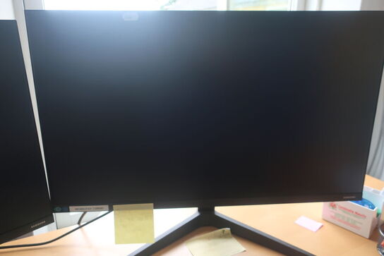 2 stk. skærme SAMSUNG F27T450FQR m.m.