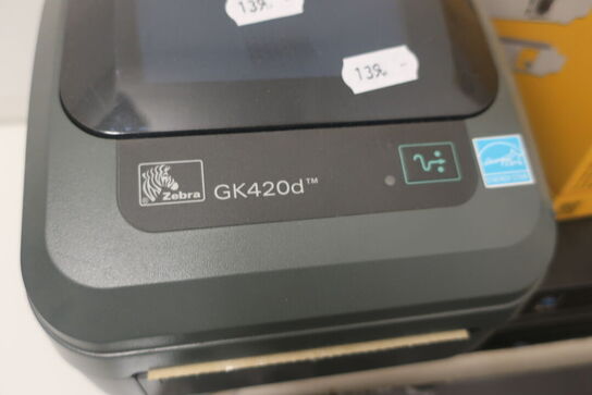 Labelprinter ZEBRA GK420D m.m