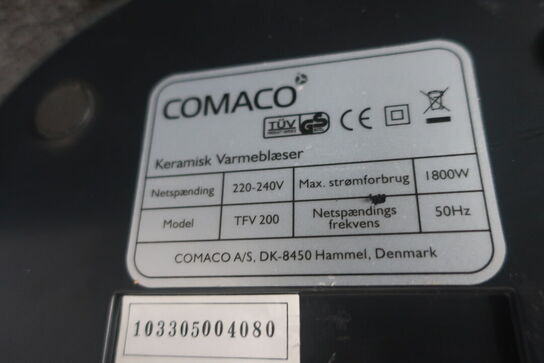 Varmeblæser COMACO TFV200