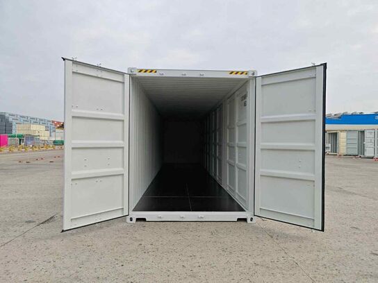 40' "highcube" container m. sideåbning