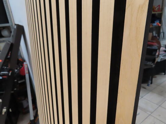 20 stk. Akustikpaneler Basic - sort filt/ask