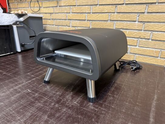 Elektrisk 12" pizzaovn med pizzasten 2200W