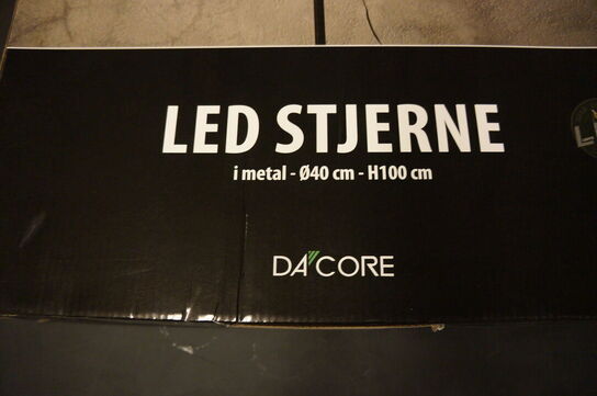 2 stk. LED stjerner 