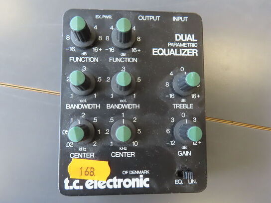 Guitarpedal - TC ELECTRONIC DUAL PARAMETRIC EQUALIZER