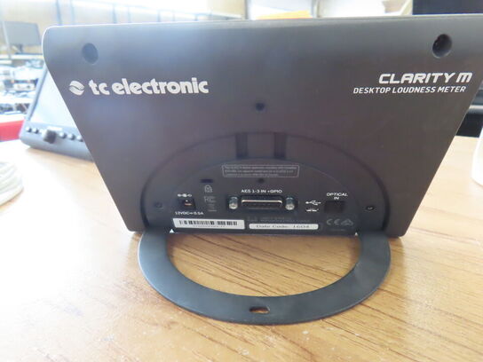 Stereo lydmåler - TC ELECTRONIC CLARITY M