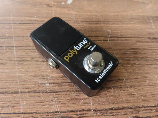 Guitarpedal - TC ELECTRONIC POLYTUNE NOIR