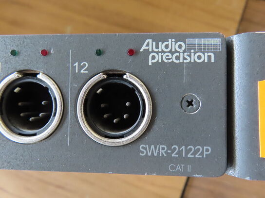 Patch Point Switcher - AUDIO PRECISION SWR-2122P cat. 2