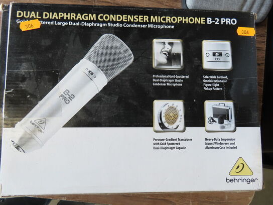Studiemikrofon - BEHRINGER B-2 PRO
