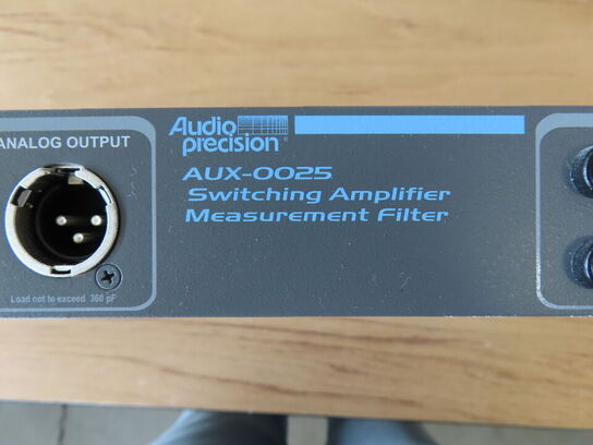 Switching Amplifier - AUDIO PRECISION AUX-0025