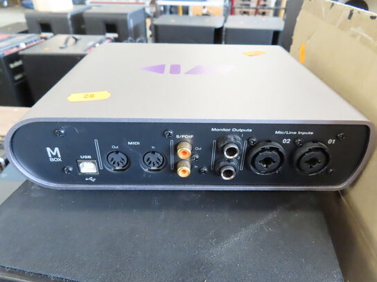 Lydkort - AVID MBOX