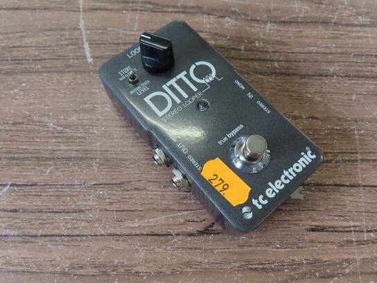 Guitarpedal - TC ELECTRONIC DITTO STEREO LOOPER