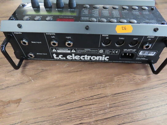Guitarpedal - TC ELECTRONIC NOVA SYSTEM