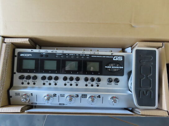 Guitarpedal - ZOOM G5