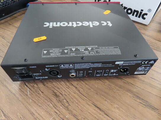 Bas Forstærkerhoved -TC ELECTRONIC BH550