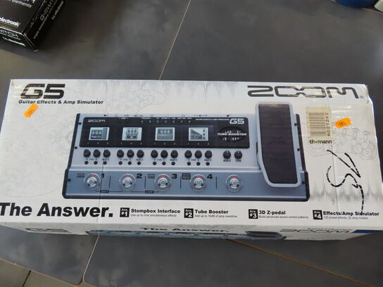 Guitarpedal - ZOOM G5