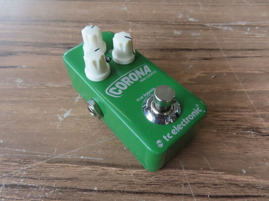 Guitarpedal - TC ELECTRONIC CORONA