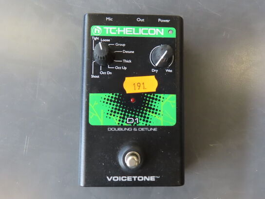 Guitarpedal - TC HELICON D1