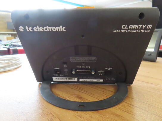 Stereo lydmåler - TC ELECTRONIC CLARITY M