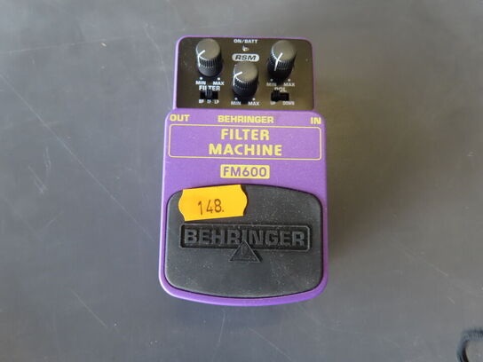 Guitarpedal - BEHRINGER FILTER MACHINE FM600