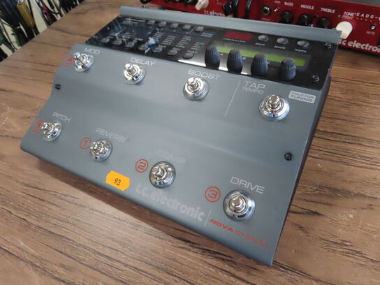 Guitarpedal - TC ELECTRONIC NOVA SYSTEM