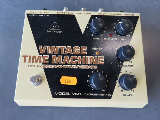 Guitarpedal - BEHRINGER VINTAGE TIME MACHINE VM1