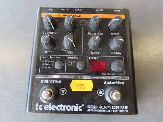 Guitarpedal - TC ELECTRONIC NDR1 NOVA DRIVE