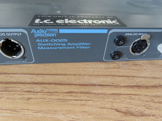 Switching Amplifier - AUDIO PRECISION AUX-0025
