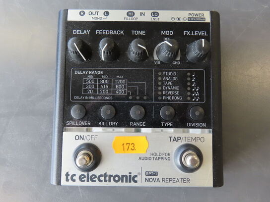 Guitarpedal - TC ELECTRONIC RPT1 NOVA REPEATER
