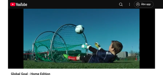 4 stk GLOBAL GOAL HOME + 1 stk GLOBAL GOAL KIDS