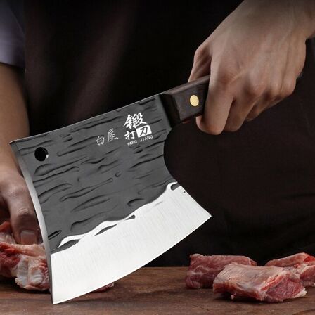 Japansk kødkniv – bensplitter i 4Cr13 rustfrit stål