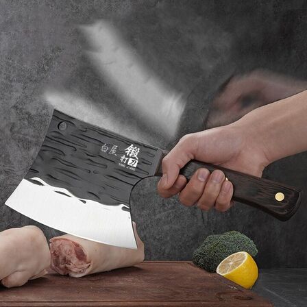 Japansk kødkniv – bensplitter i 4Cr13 rustfrit stål
