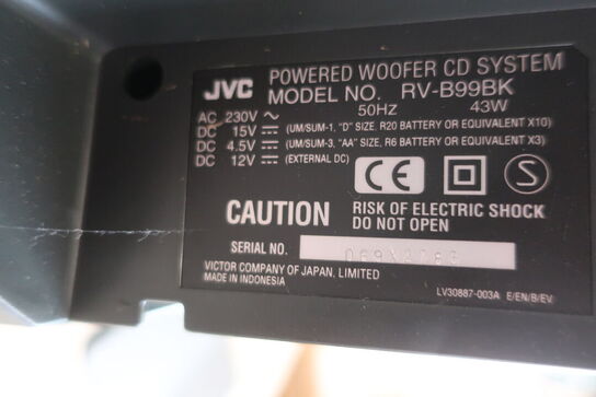 Boomblaster JVC RV-B99BK