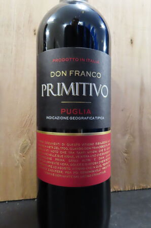 4 fl. Rødvin DON FRANCO 750ml.