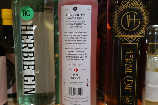 2 fl. Gin HERBIE Gin Pink