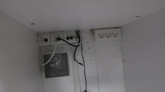 Receptionsdisk 80x214x88/106 cm