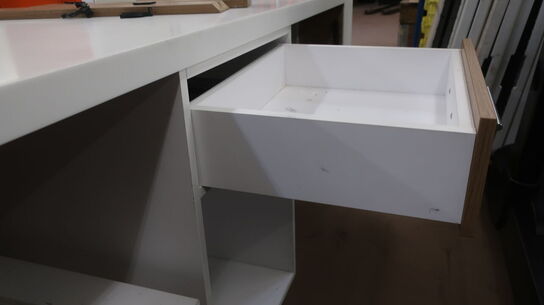 Receptionsdisk 80x214x88/106 cm
