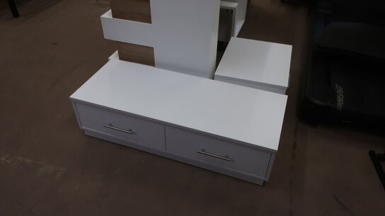 Receptionsdisk 80x214x88/106 cm