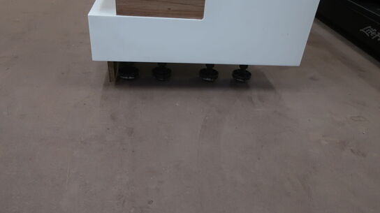 Receptionsdisk 80x214x88/106 cm