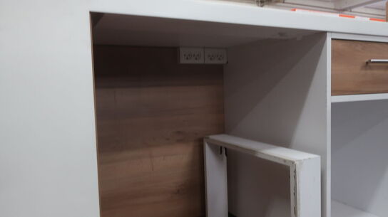 Receptionsdisk 80x214x88/106 cm