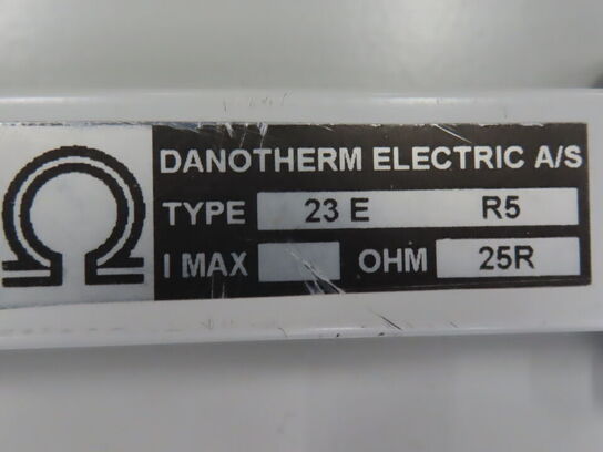 3 stk Variabel Ohm modstandere DANOTHERM