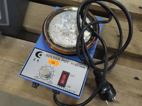 Smeltegryde til Lodning SOLDER POT