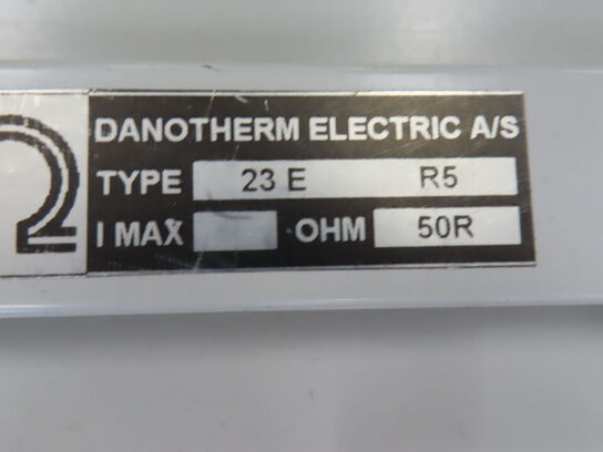 3 stk Variabel Ohm modstandere DANOTHERM
